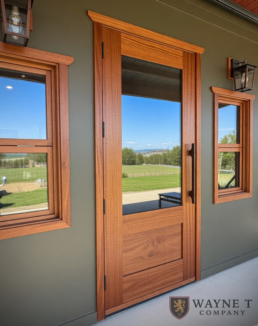 Handcrafted Custom 36 Inch Door