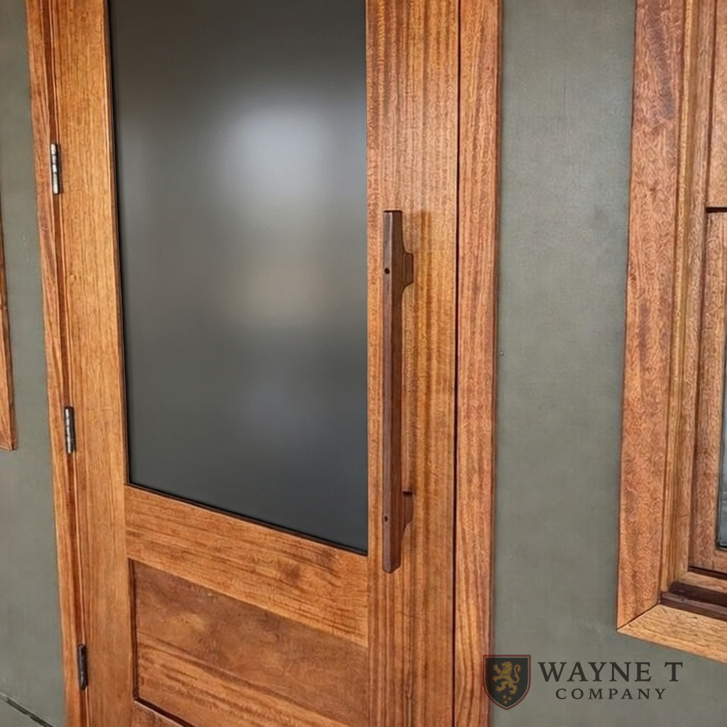 Solid Hardwood Luxury Door Handle
