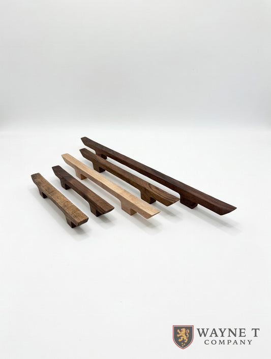 Modern Angled Japandi Minimalist Cabinet Drawer Handles